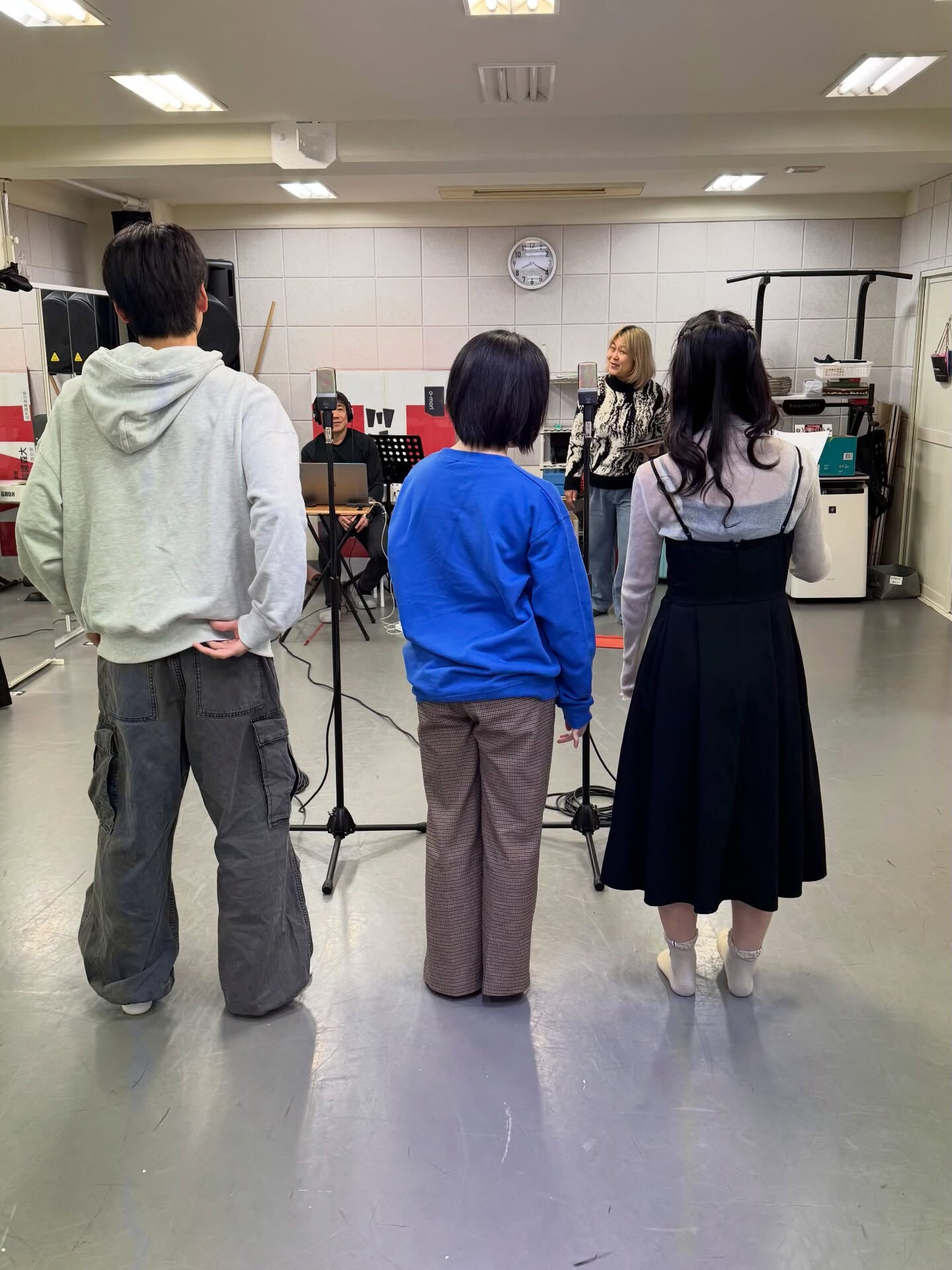 今日はプレスコ(prescore)の収録でした🎙️